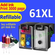 Compatible HP 61 ink HP 61XL black HP61 HP61XL refillable ink cartridge for HP 2050 1010 1011 1012 1