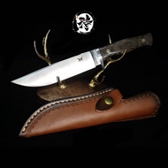 TTT​ มีดพกพาเดินป่า​ วัสดุ​ใบ​:DC53​ ไมคาต้า