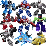 BLOKEES การเปลี่ยนแปลงดั้งเดิม Galaxy Version Defender ออปติมัสไพรม์ Megatron Thunderbracker บล็อกตั