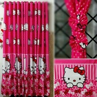 Curtains Kitty goldRing 12 holes, 6 waves