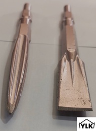 YLK  Heavy Duty Titanium Coated Chisel Concrete Chisel Hex Shank (17 x 280mm)