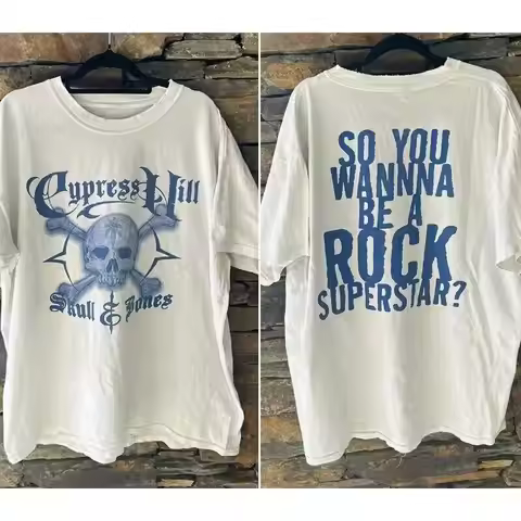 Cypress Hill band Concert T Shirt 93 'soul Assassins Tour retro style