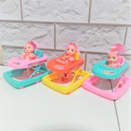 Baby Walker Mainan Aksesoris Perlengkapan Bonus Anak Barbi