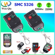 【2PCS】433mhz 330mhz WenQia Auto Gate Door Remote Control SMC5326 8 Dip Autogate Switch Include 23A 12V Battery