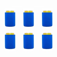 MUXI 6Pcs Beer Can Cooler/ Sleeves SoMUXI Insulated Reusable Holder Water Soda Bottle
