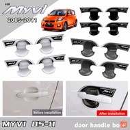 perodua myvi 2005-2011 door handle bowl cover accessories myvi ezi se