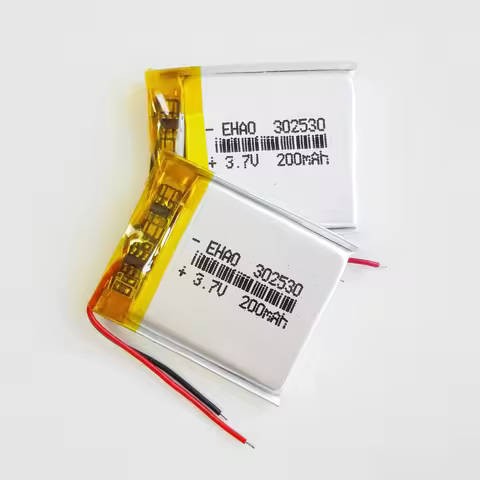 3.7V 200mAh Lithium Polymer LiPo Rechargeable Battery 302530 For Mp3 GPS Bluetooth Speaker Little Po