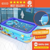 PVC Baby Swimming Pool Portable Pump Baby Bath Bathtub Portable Inflatable Pool