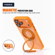 HODA Rough Case for iPhone 17 Pro Max 360 Rotating Magnet
