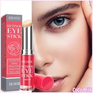 Coco Milk EELHOE Retinol Eye Cream Stick Skin Firming Repair Eye Fine Lines Rejuvenation Moisturizing Eye Cream Eye Care