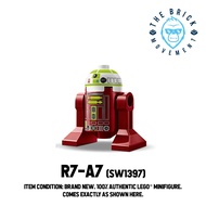 SW R7-A7 Astromech Droid Minifigure