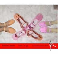 READY TO SEND canvas ballet shoes / ballet shoes / candra's dance shoes / canvas shoes / chandra bal