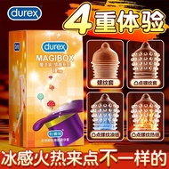 Durex Ultra-Thin Condom Men's Time-Delay Long-Lasting Invisible Condom Bump Particle Threaded101010