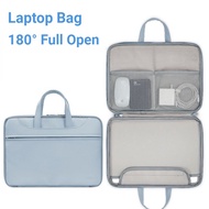 Laptop Bag 16 Inch Portable Bag for 11 12 13.3 15.6 17 inch Fully Open Notebook Pouch with Handle Handbag