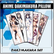 ↂ☍∋Anime Dakimakura (抱き枕) Set Japanese Hugging Pillow Custom Made