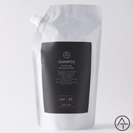 シャンプー 大容量 詰め替え用 AT アット シャンプー 500ml カラー パーマ ダメージ ケア ボリューム ハリ コシ 白髪予防 ヘマチン プレゼント 付き
