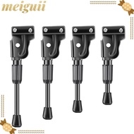 MEIGUII Bicycle Kickstand Black Bicycle Parts Cycling Support Foot Side Kickstand Foot Folding