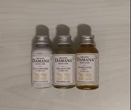 DAMANA 沐浴露 洗髮潤髮露 潤膚乳 30ml 旅行組