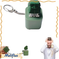 MELIFLUO Croaking Frog Keychain, Rechargeable Key Button Frog Croaking Fidget Toy, Stress-Relieving 