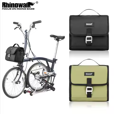 Rhinowalk Bike Handlebar Bag 4L-7L High Capacity Waterproof Insulated Shoulder Bag Mini Velo front b