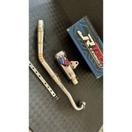 knalpot Rbt gtx JRTECH Vega jupiter supra revo blade smash snout TITAN grade B