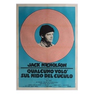 Italian One Flew Over the Cuckoo's Nest Movie Poster