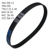 Electric Scooter 384 3M-12 390-3M 758.5 669 842 535 Transmission Belt Little Dolphin Mini Electric V