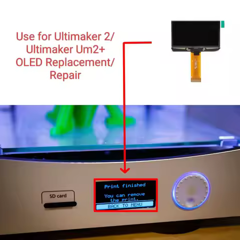 New Screen Oled Lcd Display for Ultimaker 2/Ultimaker Um2+ 3D Printer Replacement/Repair