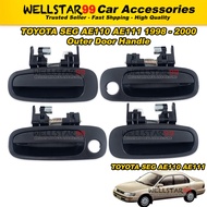 Toyota Corolla AE110 AE111 EE111 SEG 1995 - 1999 Door Outer Handle Black Door Handle