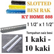 Besi Angle Rak / Slotted Angle Bar / Rack / Shelf