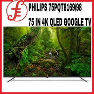 PHILIPS 75PQT8169/98 75 IN 4K QLED GOOGLE TV