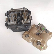 CYLINDER HEAD KOP SATRIA FU 150 FACELIFT KARBU 2014 KOMPLIT ORIGINAL BEKAS BLOK HEAD SATRIA FU KARBU