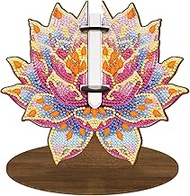 3D Diamond Art Kits for Adults, DIY Diamond Painting Test Tube Vase, Unique Colorful Butterfly Shape