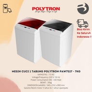 MESIN CUCI 1 TABUNG POLYTRON PAW7527 - 7kg
