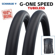 SCHWALBE G-ONE SPEED 27.5x2.0 TIRE 650Bx50C ADDIX PERFORMACE RACEGUARD TUBELESS Foldable Black Tyre