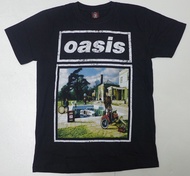 OASIS OASIS Thailand imports Brit pop band men s cotton short sleeve t shirt T-shirt cotton