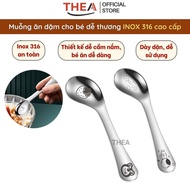 316 stainless steel spoon for baby weaning, high quality 316 stainless steel spoon for baby weaning,