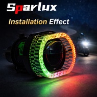 Sparlux H4 1.5INC BILED PROJECTORRing HIGH QUALITY 3D ACRYLIC APPRing