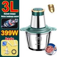 【Beli 1 Dapatkan 6 】Blender Daging chopper philips 5L /3L 999w baja tahan karat 304 Blender Chopper