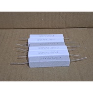 BENENIC RESISTOR CHALK 15 R/ 12 R/ 14 R/ 6R8/ 8R/ 4R7/ 5R 3R9/ 3R3/ 2R2/ 1R 10 WATT & 20 WATT