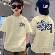 【220G 100%Cotton】 NELLY Cool T Shirt For Boys Kids 3yrs-14yrs Baju Budak Lelaki Full Cotton Super Fa