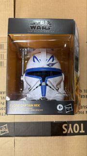 Hasbro star wars black series clone captain rex mini helmet