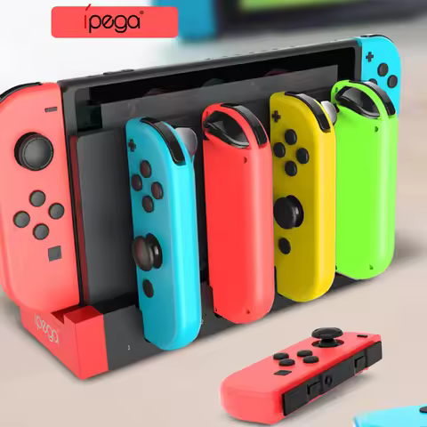 PG-9186 Controller Charger Charging Dock Stand Holder for Nintendo Switch NS Joy-Con Game Console Co