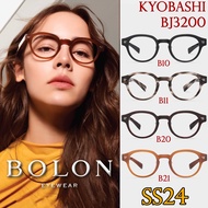 SS24 BOLON กรอบแว่นสายตา รุ่น Kyobashi BJ3200 B10 B11 B20 B21 [ฺAcetate] แว่นของญาญ่า โบลอน แว่นตา สายตาสั้น สายตายาว สายตาเอียง สายตา กรอบแว่น
