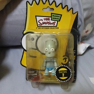 Qee Keychain Collection The Simpsons Mania Series Bart Simpsons Grey