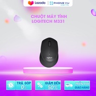 Chuột máy tính Logitech M331 (Đen) - Bảo hành 12 tháng