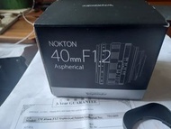 Voigtlander Nokton 40mm  f/1.2 M mount ASPH VM 鏡頭