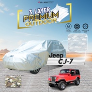 Jeep Cj7 Car Cover - Premium 3 Layers Heat Resistant, Rainproof, Fade Resistant
