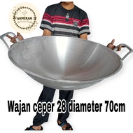 wajan super jumbo ukuran No 30 No 28 No 26 wajan kuali besar untuk hajat