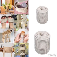 [Tookcg] Natural Cotton Rope Strong for Pet Toys Rope Basket Tug of War